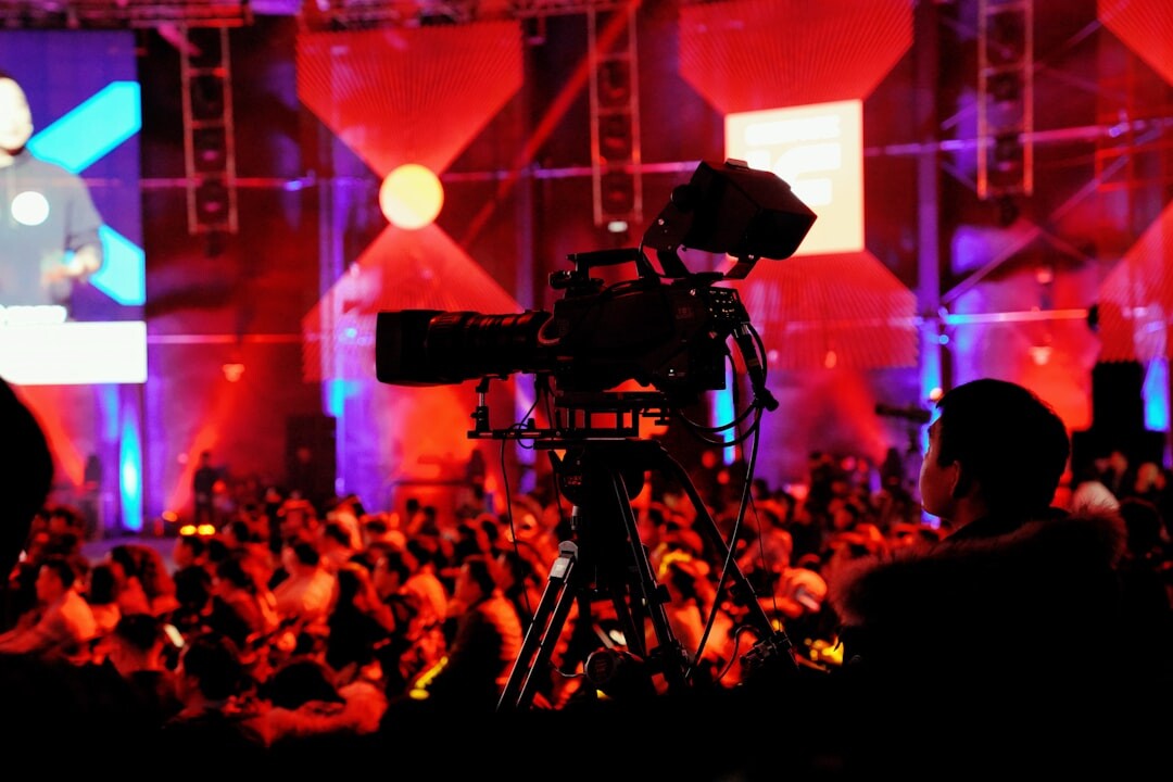 Evento ao vivo com cobertura jornalística